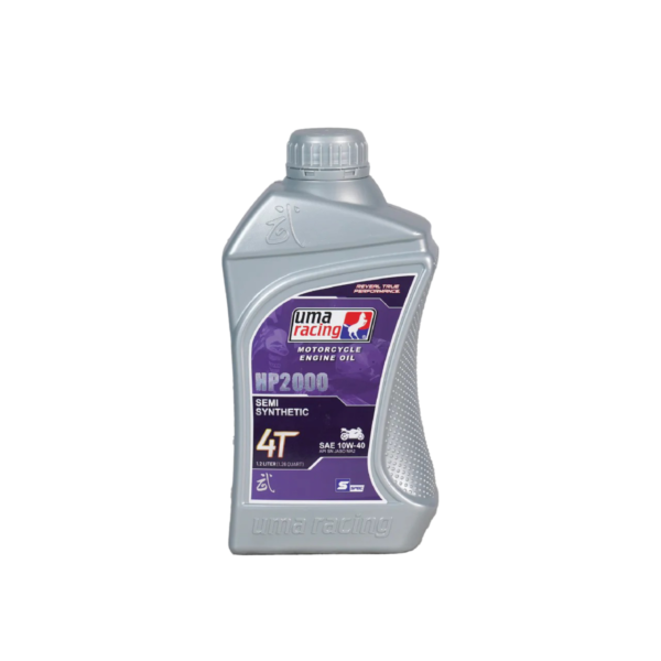 UMA RACING MOTORCYCLE ENGINE OIL HP2000 10W40 SEMI 1.2L